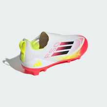 Load image into Gallery viewer, adidas F50 League Laceless FG/MG Junior Soccer Cleats IE3743