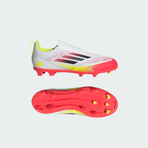 adidas F50 League Laceless FG/MG Junior Soccer Cleats IE3743