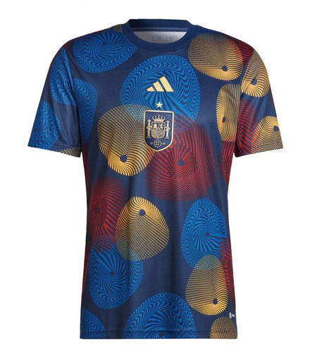 adidas Spain Pre Match Training Jersey HF1421 Multicolor
