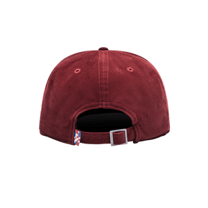 Fan Ink Barcelona Plush Snapback Hat - Crimson FCB-2091-5546