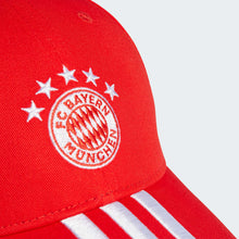 Load image into Gallery viewer, Adidas FC Bayern Munich Baseball Cap IB4586 RED/WHITE
