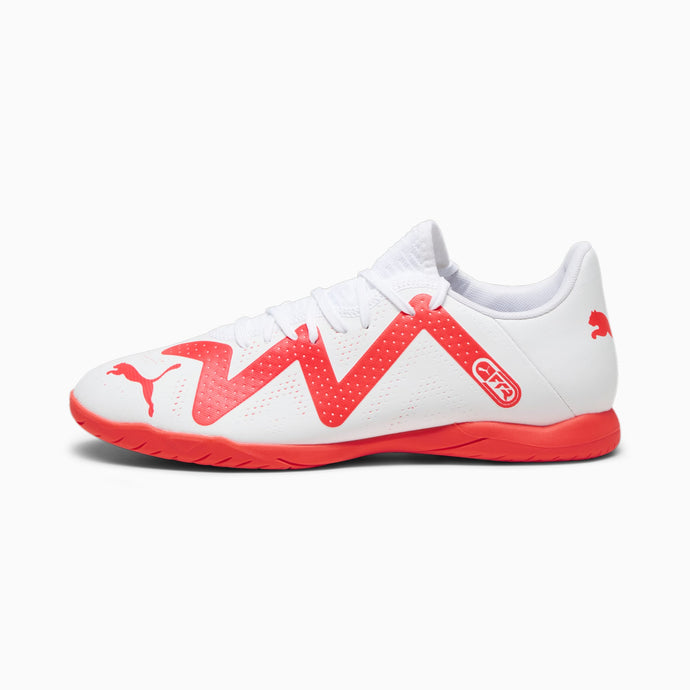Puma Future Play Indoor Soccer Shoes 107382 01  PUMA WHITE-FIRE ORCHID