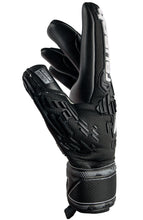 Load image into Gallery viewer, Reusch Attrakt Freegel Infinity Finger Support Goalkeeper Gloves 5370730 7700 BLACK/WHITE
