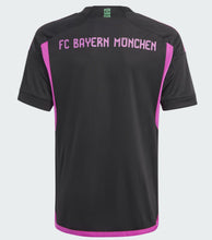 Load image into Gallery viewer, Adidas FC Bayern Munich Away Jersey Youth 23/24 IB1493 BLACK/PURPLE