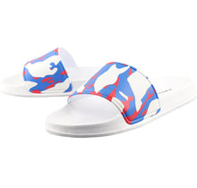 Load image into Gallery viewer, Vizari Camo SS Slide VZSS10014 WHITE/BLUE/RED