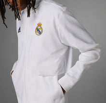 Load image into Gallery viewer, Adidas Real Madrid CF Anthem Jacket HY0643 WHITE