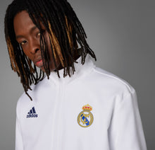 Load image into Gallery viewer, Adidas Real Madrid CF Anthem Jacket HY0643 WHITE