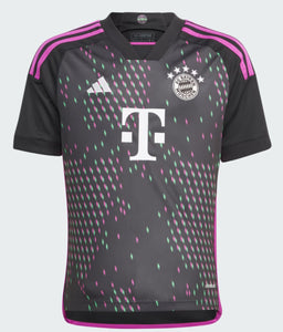 Adidas FC Bayern Munich Away Jersey Youth 23/24 IB1493 BLACK/PURPLE