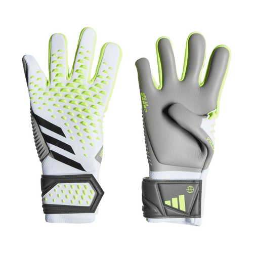 adidas Predator GL Pro Junior Soccer Goalkeeper Gloves IA0846 Royal/Lucid Lemon/White