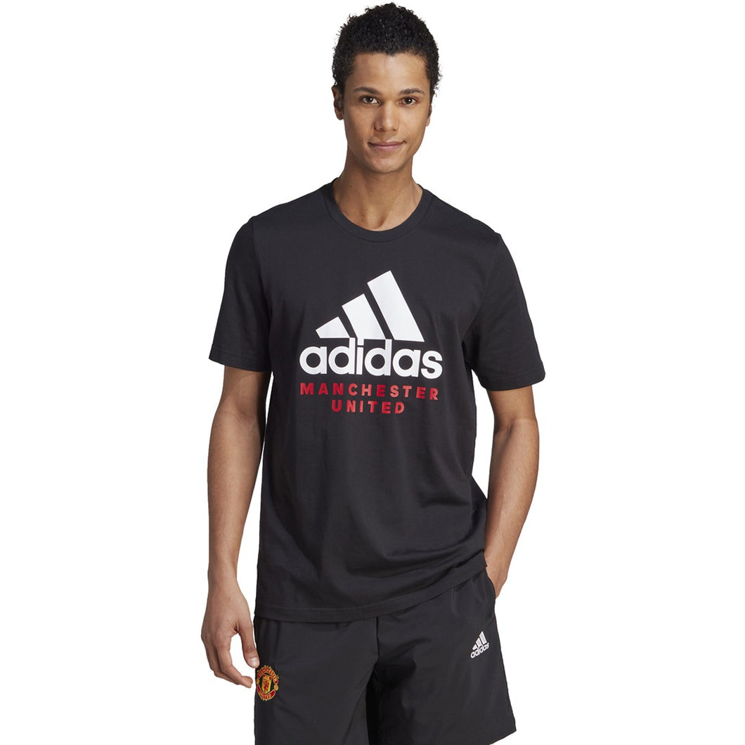 Adidas Manchester United FC DNA Graphic Tee IA8519 BLACK