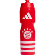 Load image into Gallery viewer, Adidas FC Bayern Munich Water Bottle IB4590 RED/WHITE