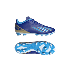 adidas X Crazyfast Messi Club Junior Soccer Cleats ID0720 Lucid Blue/Blue Burst/Cloud White