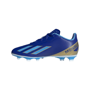 adidas X Crazyfast Messi Club Junior Soccer Cleats ID0720 Lucid Blue/Blue Burst/Cloud White