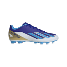 Load image into Gallery viewer, Adidas X Crazyfast Club FxG Messi Adult Soccer Cleats ID0724 Blue / White / Gold