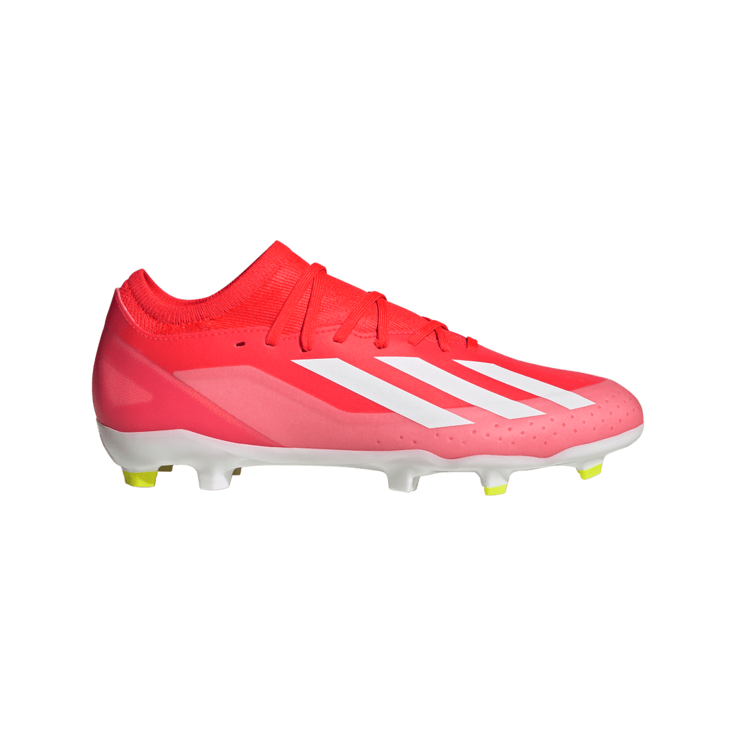 adidas X Crazyfast League FG Adult Soccer Cleats IE2377 Solar Red/White