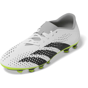 adidas Predator Accuracy.4 FxG Juniors Soccer Cleats IE9434 Cloud White/Black/Lucid Lemon