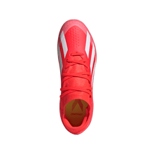 Load image into Gallery viewer, adidas X Crazyfast League Firm Ground Junior Soccer Cleats IF0693 Solar Red/White/Yellow