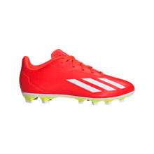 Load image into Gallery viewer, Adidas X Crazyfast Club FxG Youth Soccer Cleat IF0720 Solar Red/ White