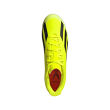 Load image into Gallery viewer, Adidas X Crazyfast Club Adult Indoor Soccer Shoe IF0722 Yellow/ Black / White