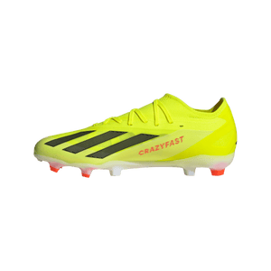adidas X Crazyfast Pro Firm Ground Adult Soccer Cleats IG0601 Team Solar Yellow 2/Core Black/Cloud White