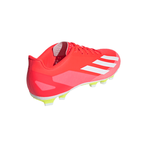 Adidas X Crazyfast Club Flexible Ground Adult Soccer Cleats IG0616 Solar Red/White