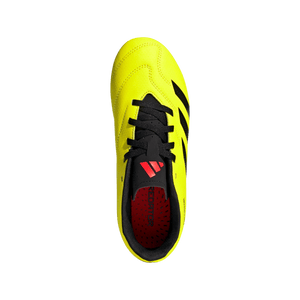 adidas Predator Club FxG Junior Soccer Cleats IG5426 Yellow/Core Black/Solar Red