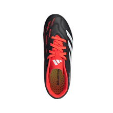 Load image into Gallery viewer, Adidas Predator Club Flexible Ground Junior Soccer Cleat IG5429 Black/White/Solar Red