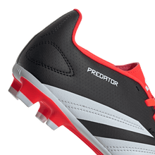 Load image into Gallery viewer, Adidas Predator Club Flexible Ground Junior Soccer Cleat IG5429 Black/White/Solar Red