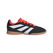 Load image into Gallery viewer, Adidas Predator Club Indoor Sala Youth Soccer Shoe IG5435 Black /White / Solar Red