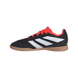 Adidas Predator Club Indoor Sala Youth Soccer Shoe IG5435 Black /White / Solar Red