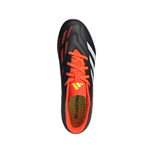 Load image into Gallery viewer, adidas Predator Club Turf Adult Soccer Shoes IG7711 Core Black/Cloud White/ Solar Red
