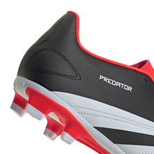 Load image into Gallery viewer, Adidas Predator Club Flexible Ground Adult Soccer Cleats IG7760 Black/Solar Red/White