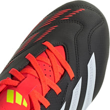 Load image into Gallery viewer, Adidas Predator Club Flexible Ground Adult Soccer Cleats IG7760 Black/Solar Red/White