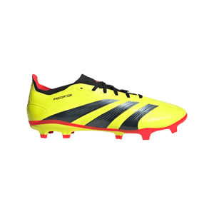 adidas Predator League Firm Ground Adult Soccer Cleats IG7761 Yellow/Black/Solar Red