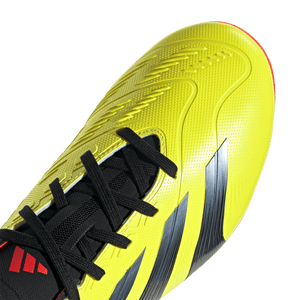 adidas Predator League Firm Ground Adult Soccer Cleats IG7761 Yellow/Black/Solar Red