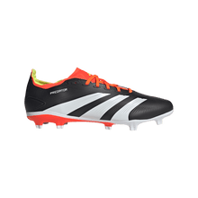 Load image into Gallery viewer, Adidas Predator League FG Adult Soccer Cleat IG7762 Black / Solar Red /White