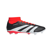 Load image into Gallery viewer, adidas Predator 24 League Sock Firm Ground Adult Soccer Cleats IG7772 Core Black/Cloud White/Solar Red