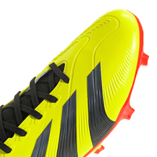 Load image into Gallery viewer, adidas Predator League Sock Firm Ground Junior Soccer Cleat IG7773 Yellow/Black/Solar Red