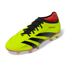 Load image into Gallery viewer, adidas Predator Pro Firm Ground Adult Soccer Cleat IG7776 Yellow/Black/Solar Red