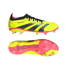 Load image into Gallery viewer, adidas Predator Pro Firm Ground Adult Soccer Cleat IG7776 Yellow/Black/Solar Red