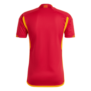 adidas AS Roma Home Adult Replica Jersey 2023/24 IK7166 Victory Red/Yellow