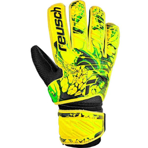 Reusch Attrakt Solid Junior Goalkeeper Gloves 5372515 2700 YELLOW/BLACK