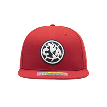 Load image into Gallery viewer, Fan Ink Club America Crayon SnackBack Hat CAM-2093-5552 Red/Black