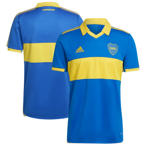 adidas CA Boca Juniors 22/23 Home Jersey Adult HE6338 BLUE/YELLOW