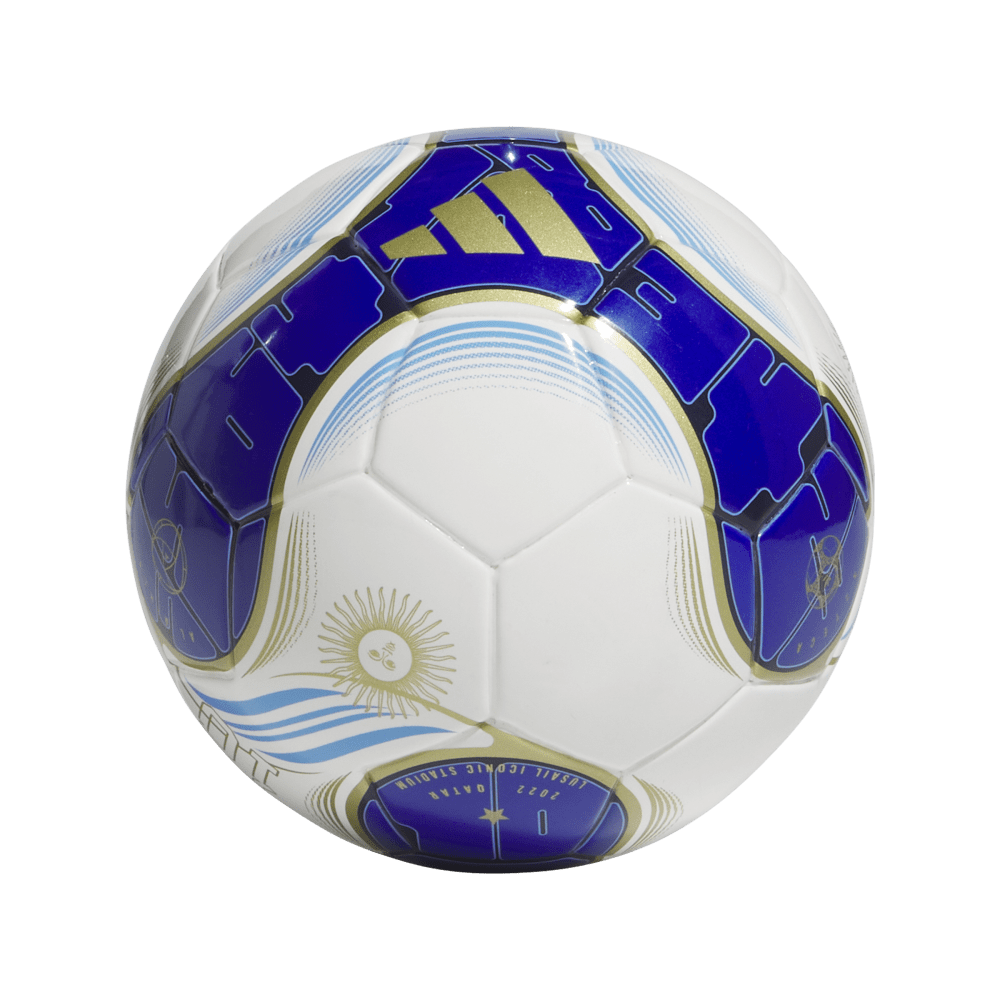 adidas Messi Mini Ball IS5596 White/Mystery Ink/Lucid Blue/Lucky Blue