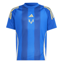 Load image into Gallery viewer, Adidas Messi Youth Training Jersey IS6471 Blue / Gold