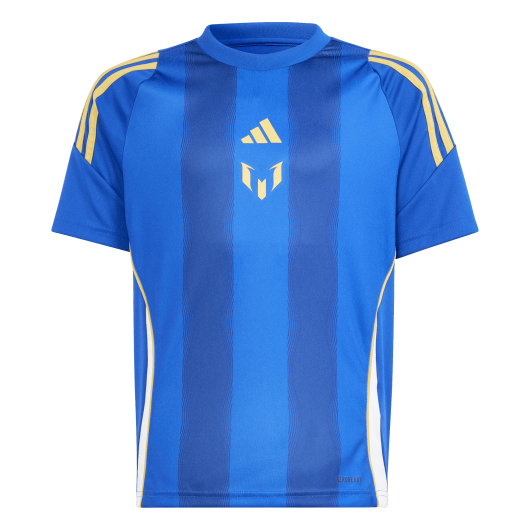 Adidas Messi Youth Training Jersey IS6471 Blue / Gold