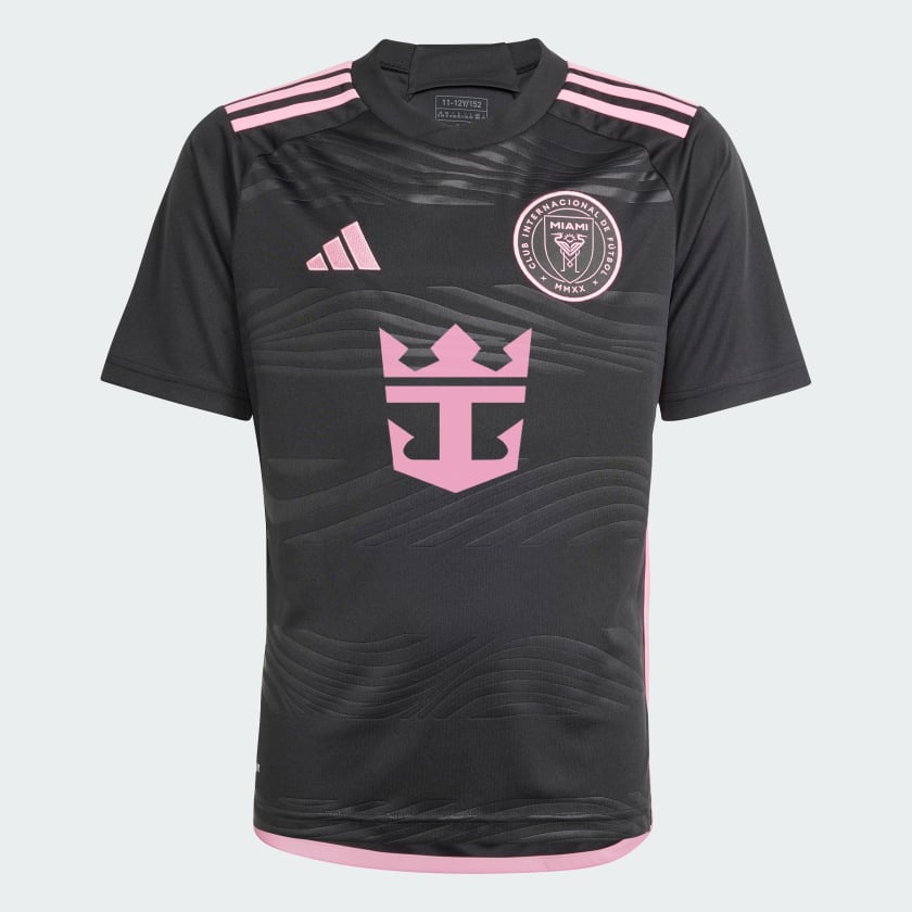 adidas Inter Miami CF 23/24 Youth Away Jersey IS4880 Black/Pink