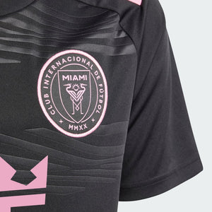 adidas Inter Miami CF 23/24 Youth Away Jersey IS4880 Black/Pink