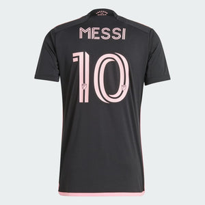 adidas Inter Miami CF 23/24 Adult Messi Away Jersey JE9744 Black/Pink